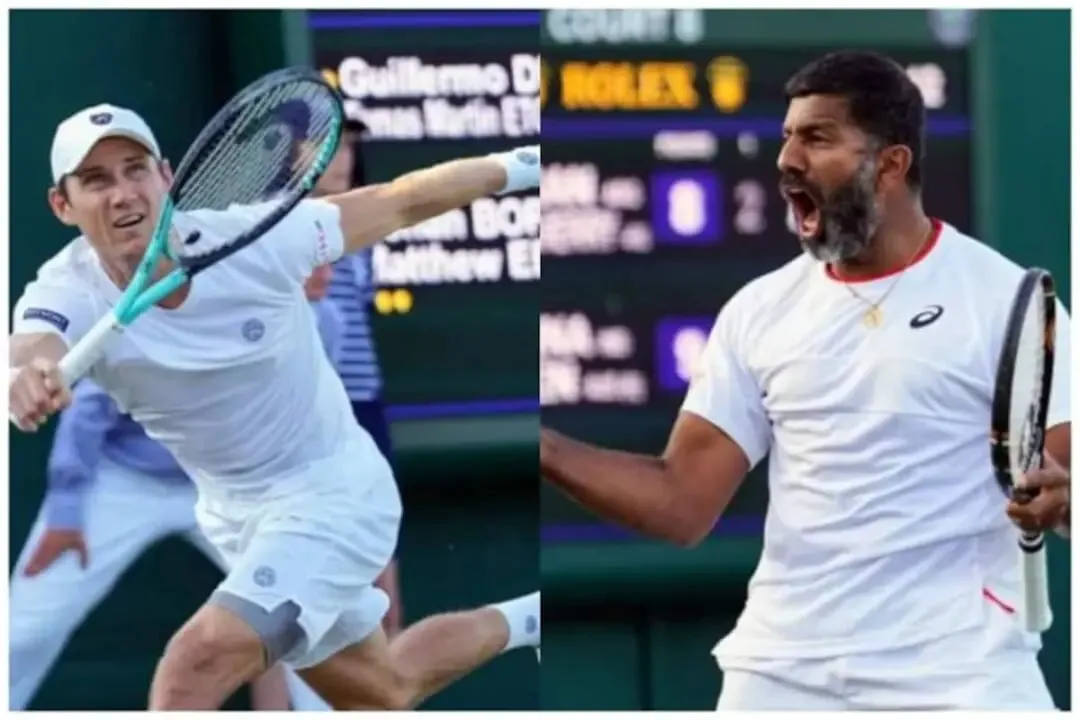Wimbledon 2023: India's Rohan Bopanna started with a win with his men's doubles companion Matthew Ebden | Sportz Point