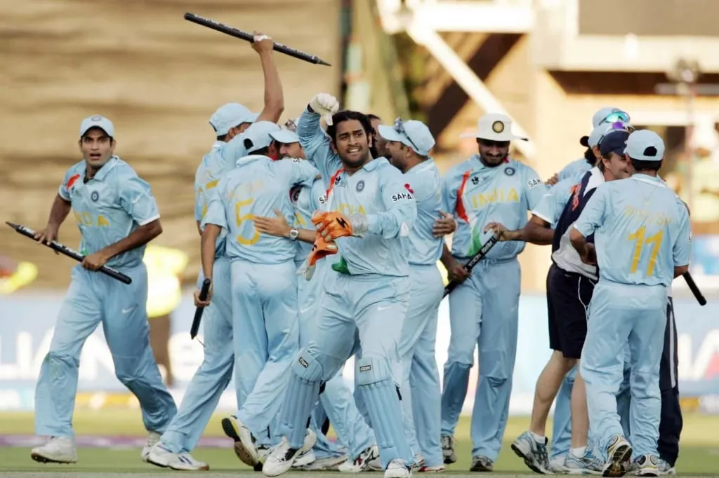 India's T20 World Cup Jersey Over The Years | SportzPoint.com