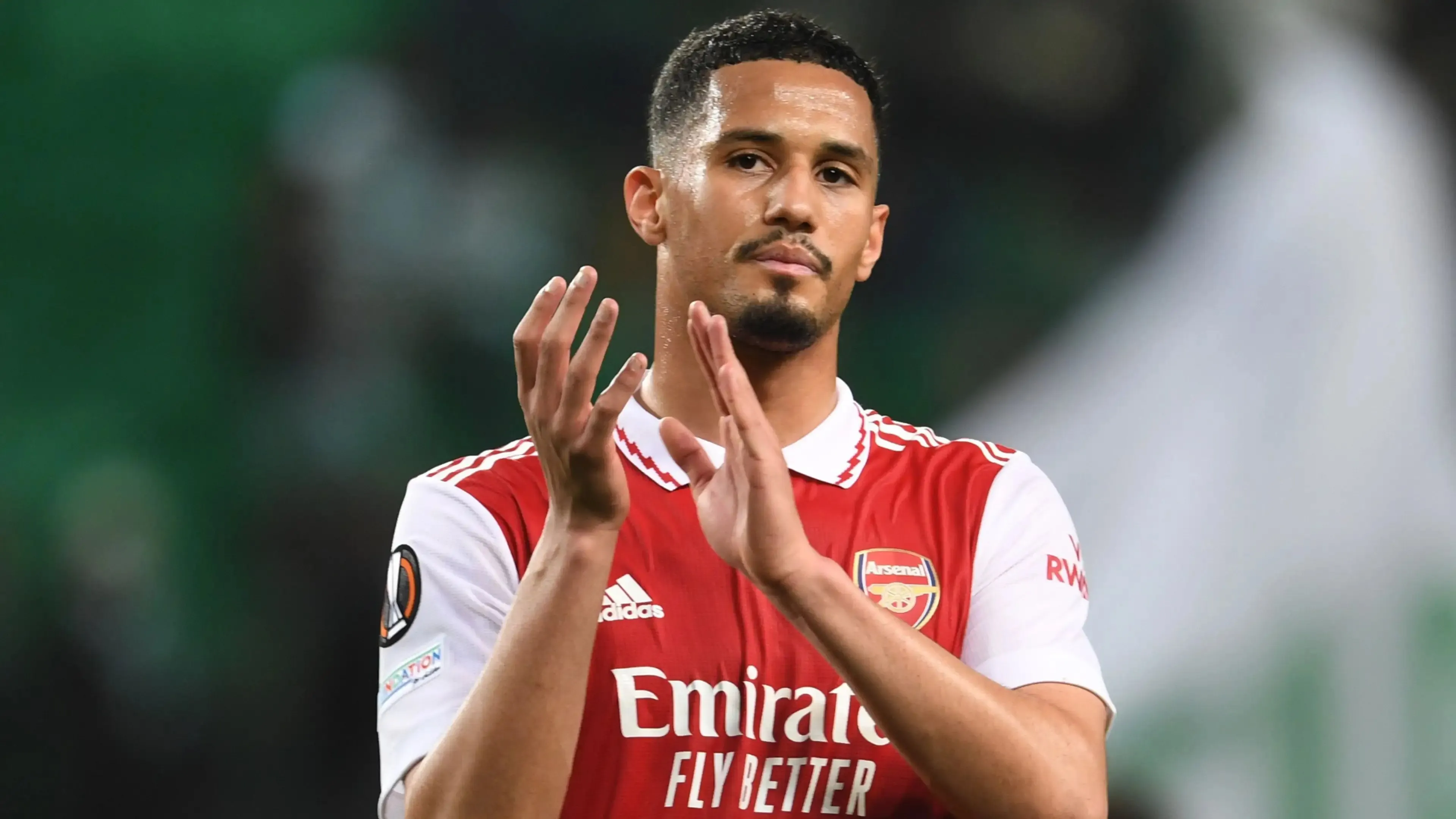 William Saliba signed a four-year contratc with the Gunners  Image | Goal