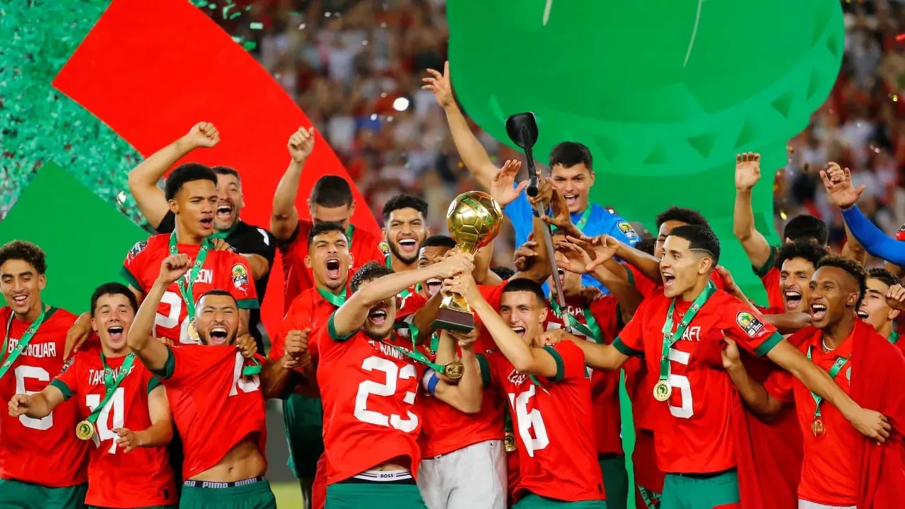 Morocco were the winners of 2023 U-23 Africa Cup of Nations.  Image | CAF online