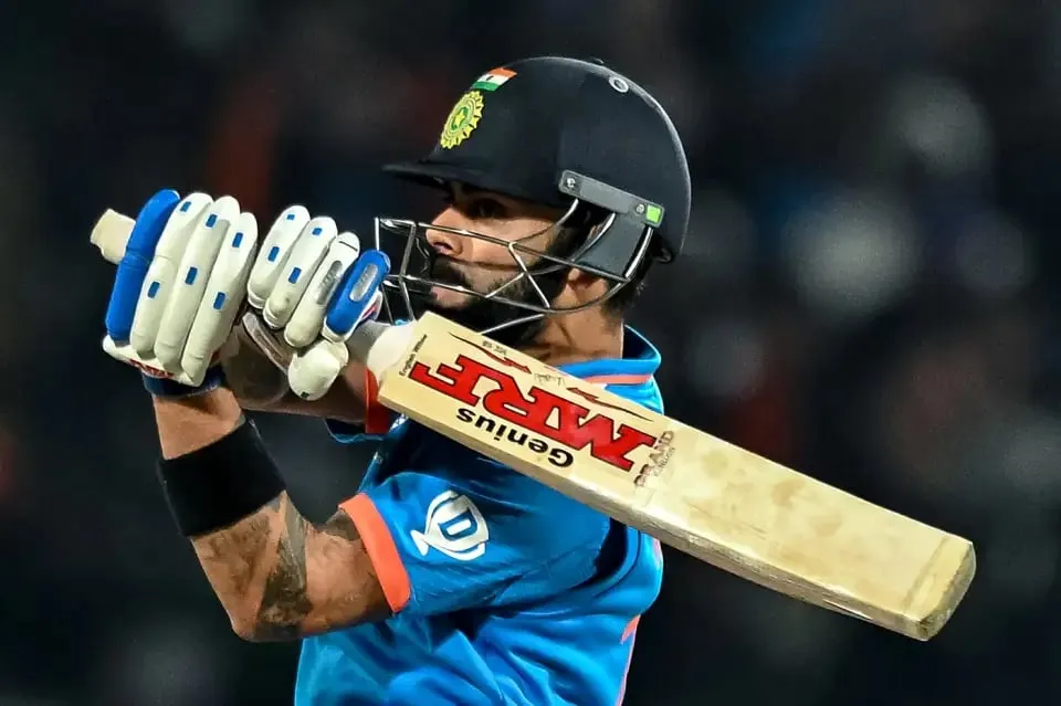 Virat Kohli's wagon wheel had runs all around  Image - AFP/Getty