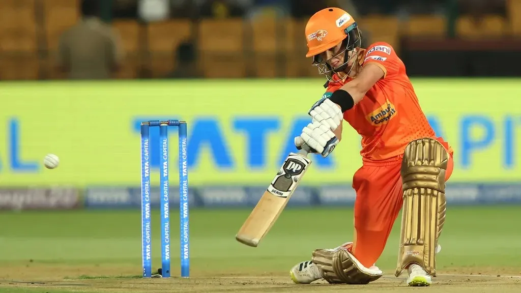 Ashleigh Gardner played an attacking 30 from 17 balls against Gujarat Giants in WPL 2024  Image | WPL