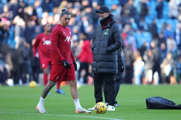 Klopp and Nunez in action  Getty Images