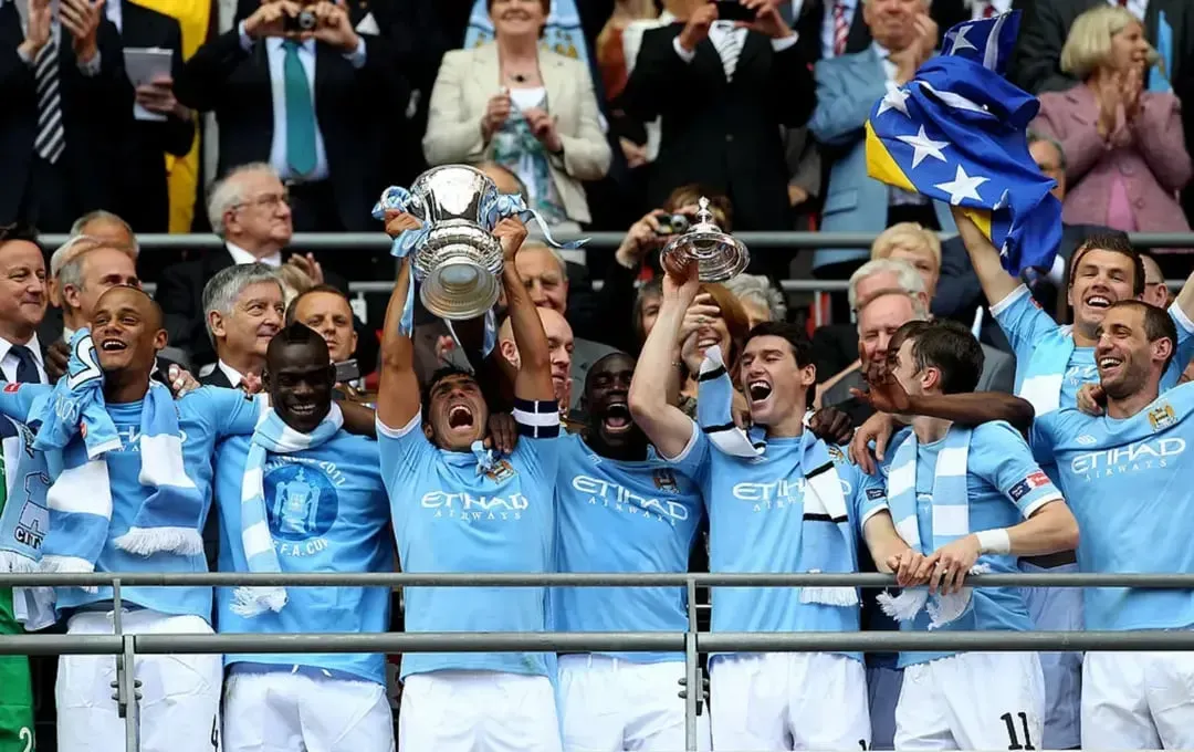 Manchester City won the 2011 FA Cup which was the club's first major trophy in 35 years. | Sportz Point