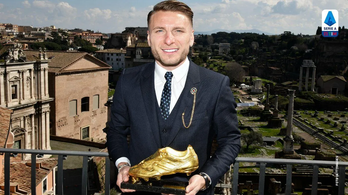 Immobile won his maiden European Golden Shoe award in the 2019-20 season | SportzPoint