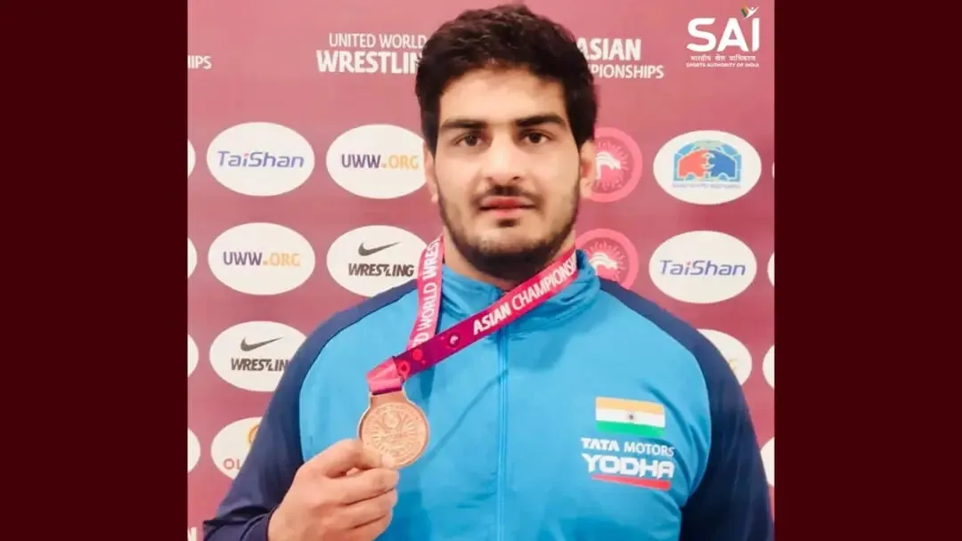 Asian Wrestling Championships 2023: With Anirudh Kumar's bronze, Indian men finished with 7 medals | Sportz Point