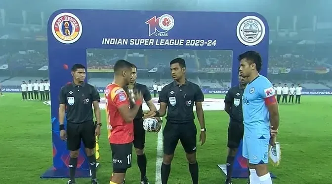 East Bengal vs Mumbai City FC: ISL 2023-24   Image - X