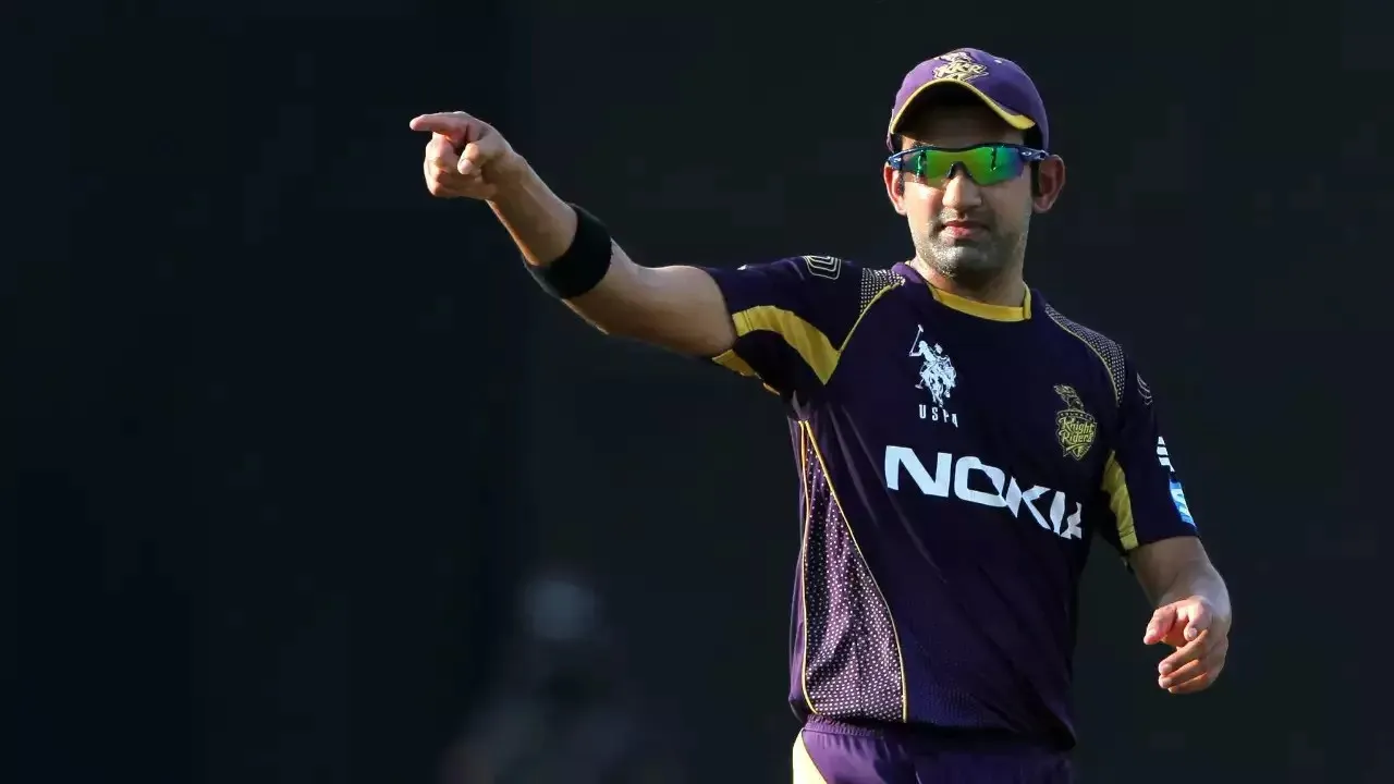 KKR mentor Gautam Gambhir had a clear message for his team ahead of IPL 2024. Image- Times Now  