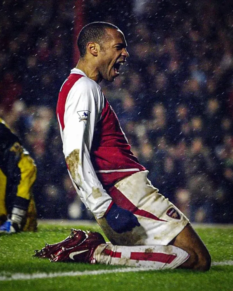 Iconic football celebrations | Henry's slide  | Sportz Point