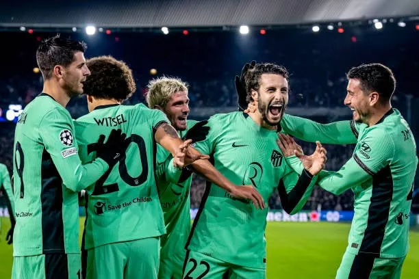 Atletico Madrid beat Feyenoord on Matchday 5 to ensure their Champions League 2023/24 RO16 spot  Getty Images