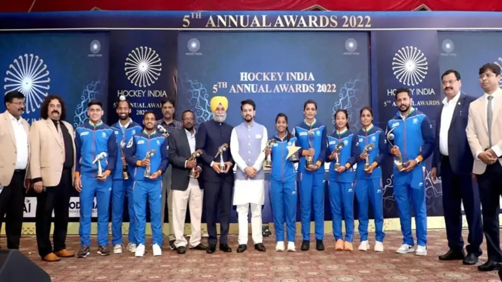 Hockey India Awards 2022: Hardik Singh and Savita Punia became the best player of the year, here's the full list | Sportz Point