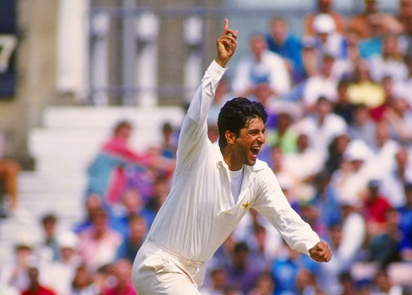 Wasim Akram was the hero of the 1992 world cup final.  Image- The Cricket Monthly  