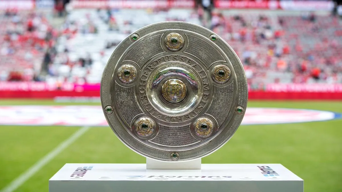 Bundesliga Trophy - Trophies of every top 5 European leagues - Sportz Point