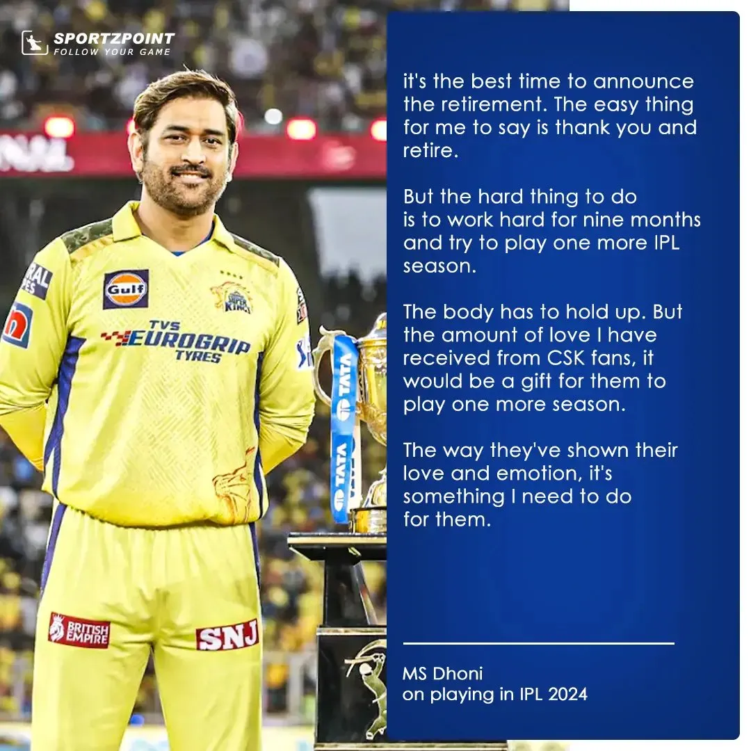 MS Dhoni: 