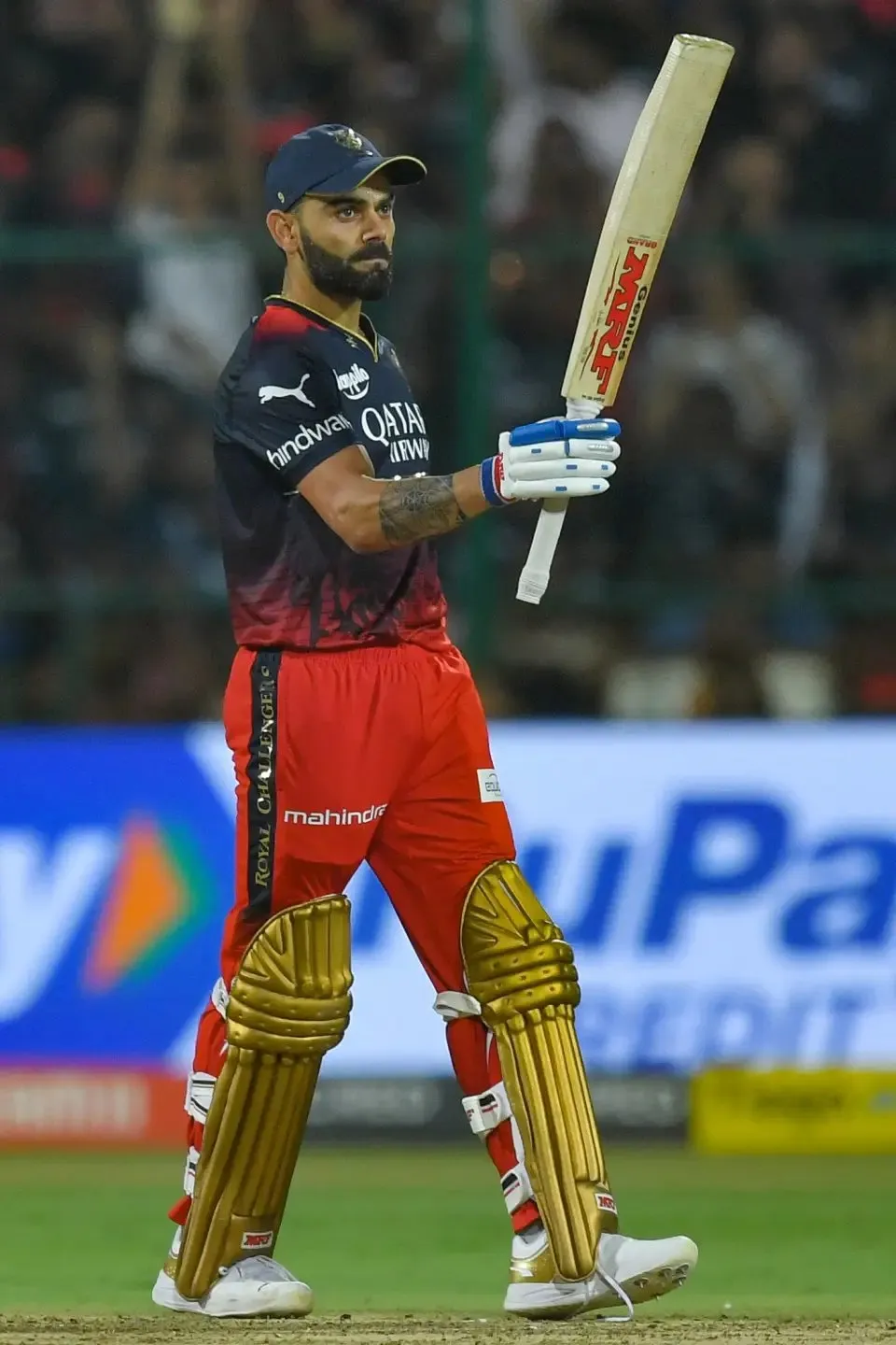 RCB vs KKR: Virat Kohli celebrates his half-century | Sportz Point