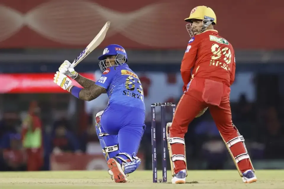 PBKS vs MI: Surya Kumar Yadav played a brilliant inning of 66 runs | Sportz Point