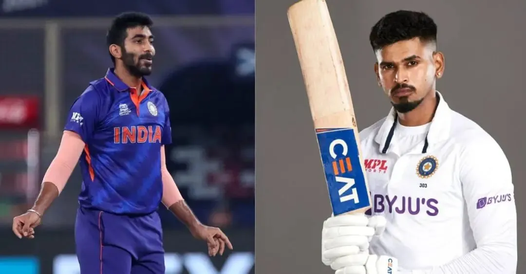 BCCI issued a statement on the fitness of Jasprit Bumrah and Shreyas Iyer | Sportz Point