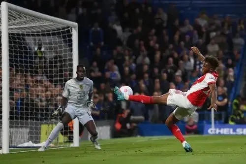 Eddie Nketiah's second goal against Chelsea | Chelsea vs Arsenal Match report | Premier League | Match report | Sportz Point