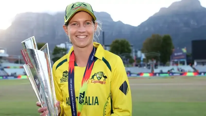 Meg Lanning won seven world cups and five as a catpain for Australia.  Image | ESPNCricinfo
