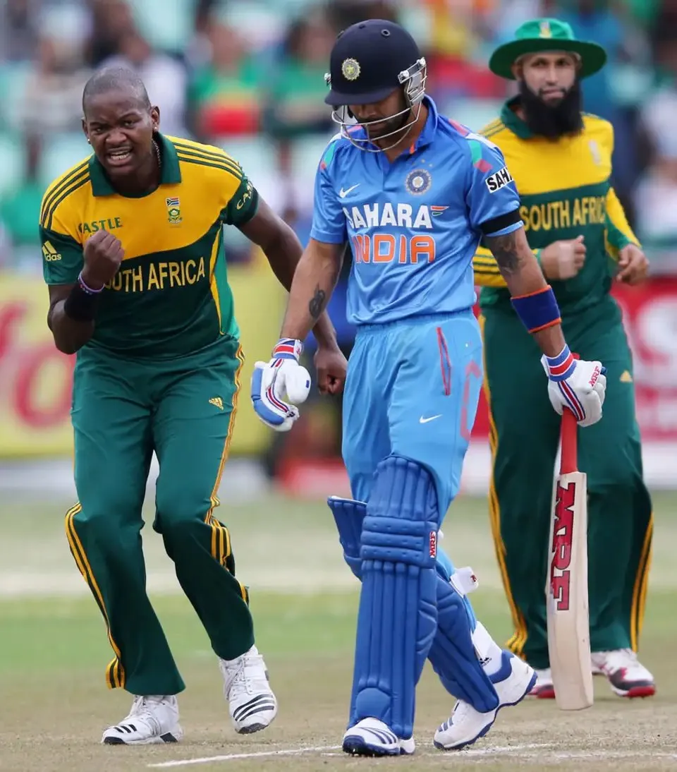 Virat Kohli walking back to the pavilion during the SA vs IND 2nd ODI match in 2013 after getting a duck  Image - Getty