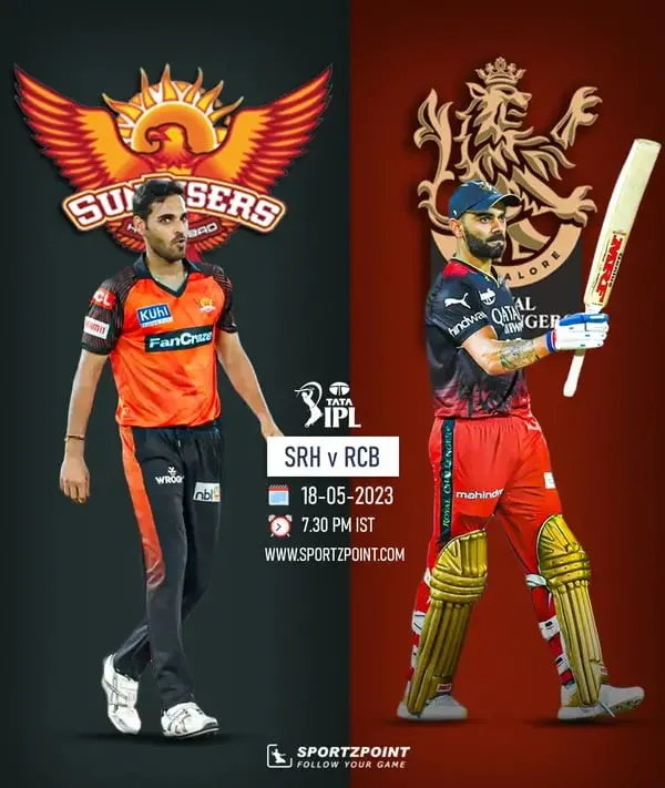 SRH vs RCB match 65 of IPL 2023 | Sportzpoint