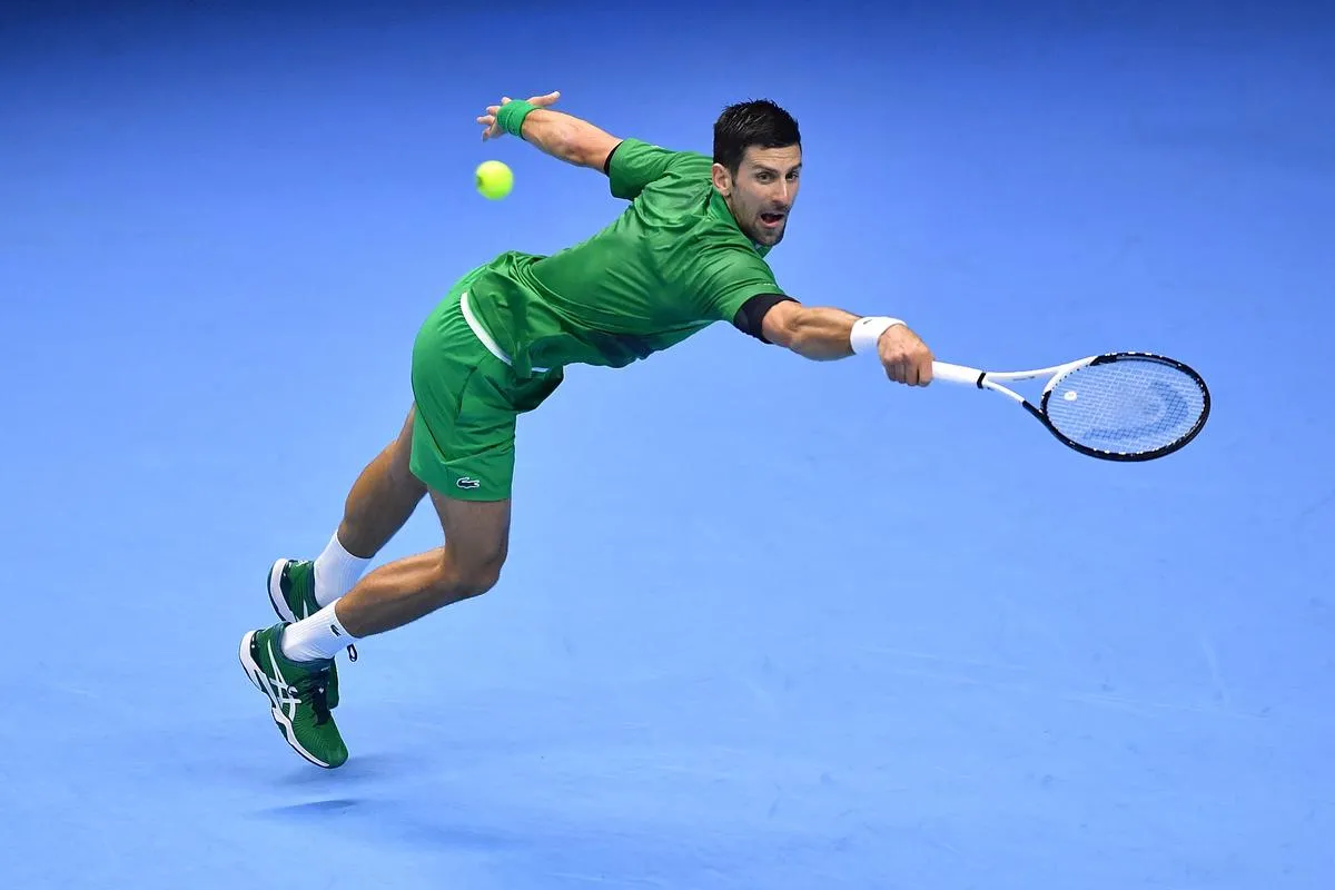 Novak Djokovic secures year-end No. 1 ranking for record-extending 8th time. Image- Sportstar - The Hindu  