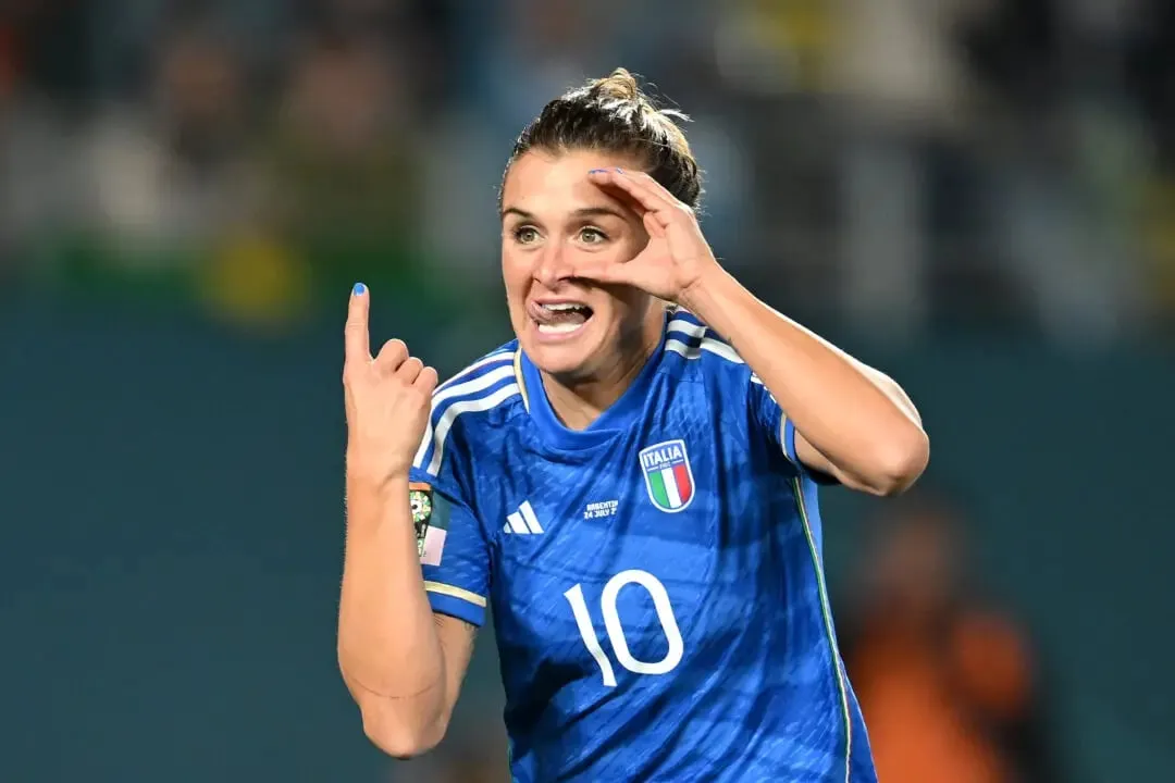 Italy vs Argentina: Cristiana Girelli's signature celebration after the late winner against Argentina | Sportz Point