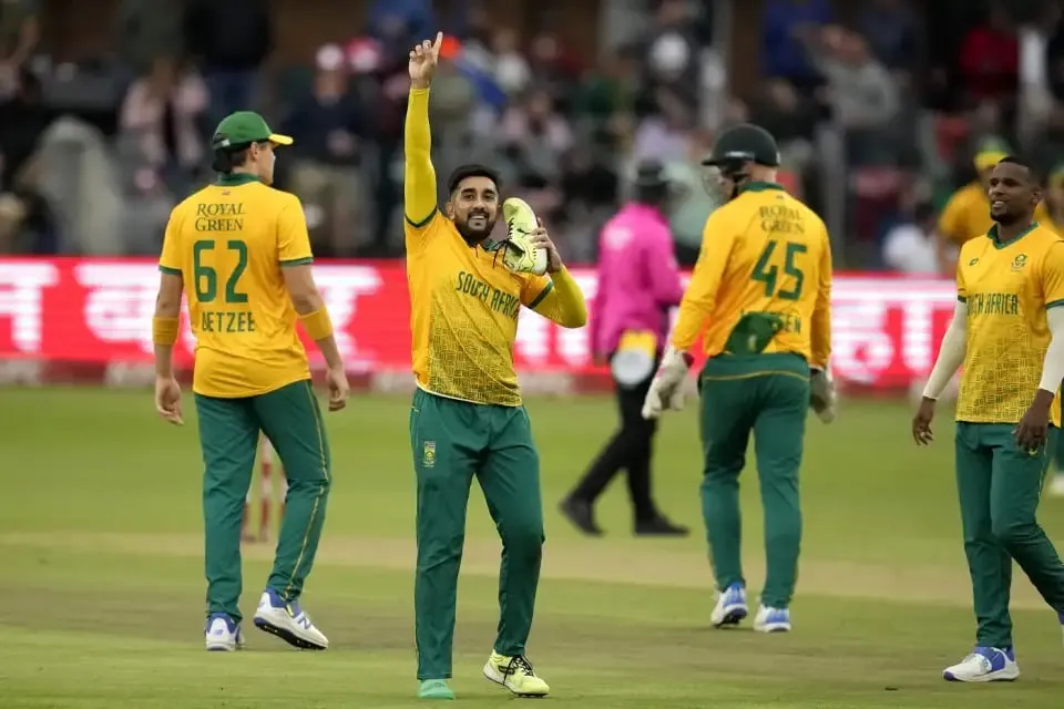 SA vs IND 2nd T20I: The shoe is a tool to celebrate with for Tabraiz Shamsi  Associated Press