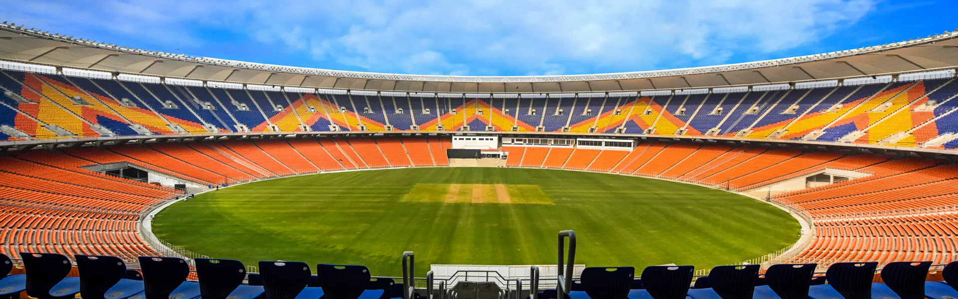 Narendra Modi Stadium in Ahmedabad is the largest stadium in India.  