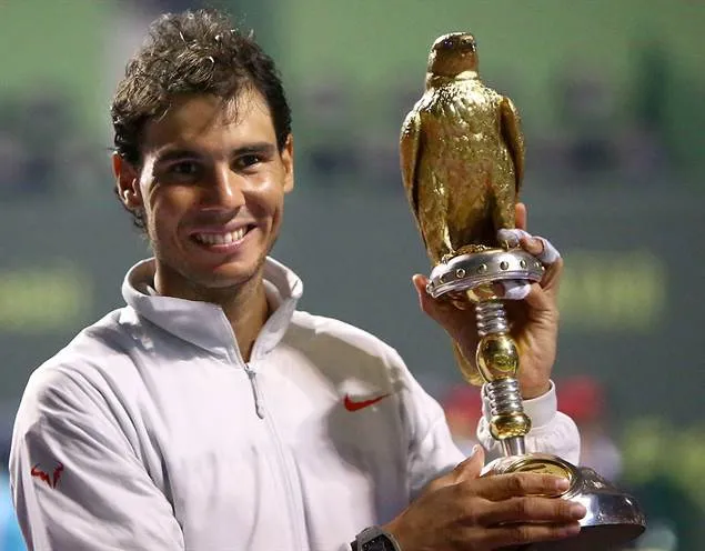 Rafael Nadal wins Doha 2014 | Sportzpoint.com