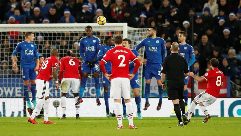 Juan Mata has scored 8 free-kick goals in the Premier League │ Sportz Point