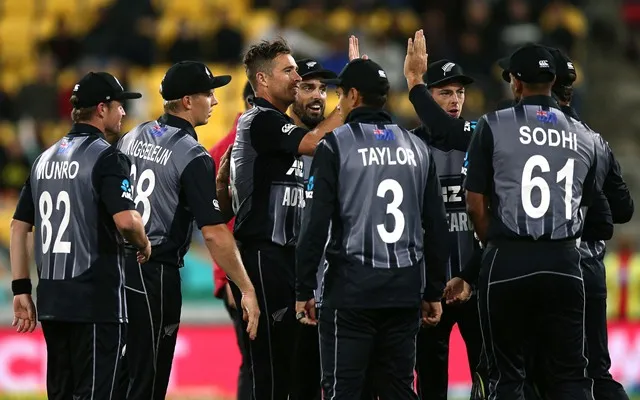 New Zealand team | India vs New Zealand | SportzPoint.com