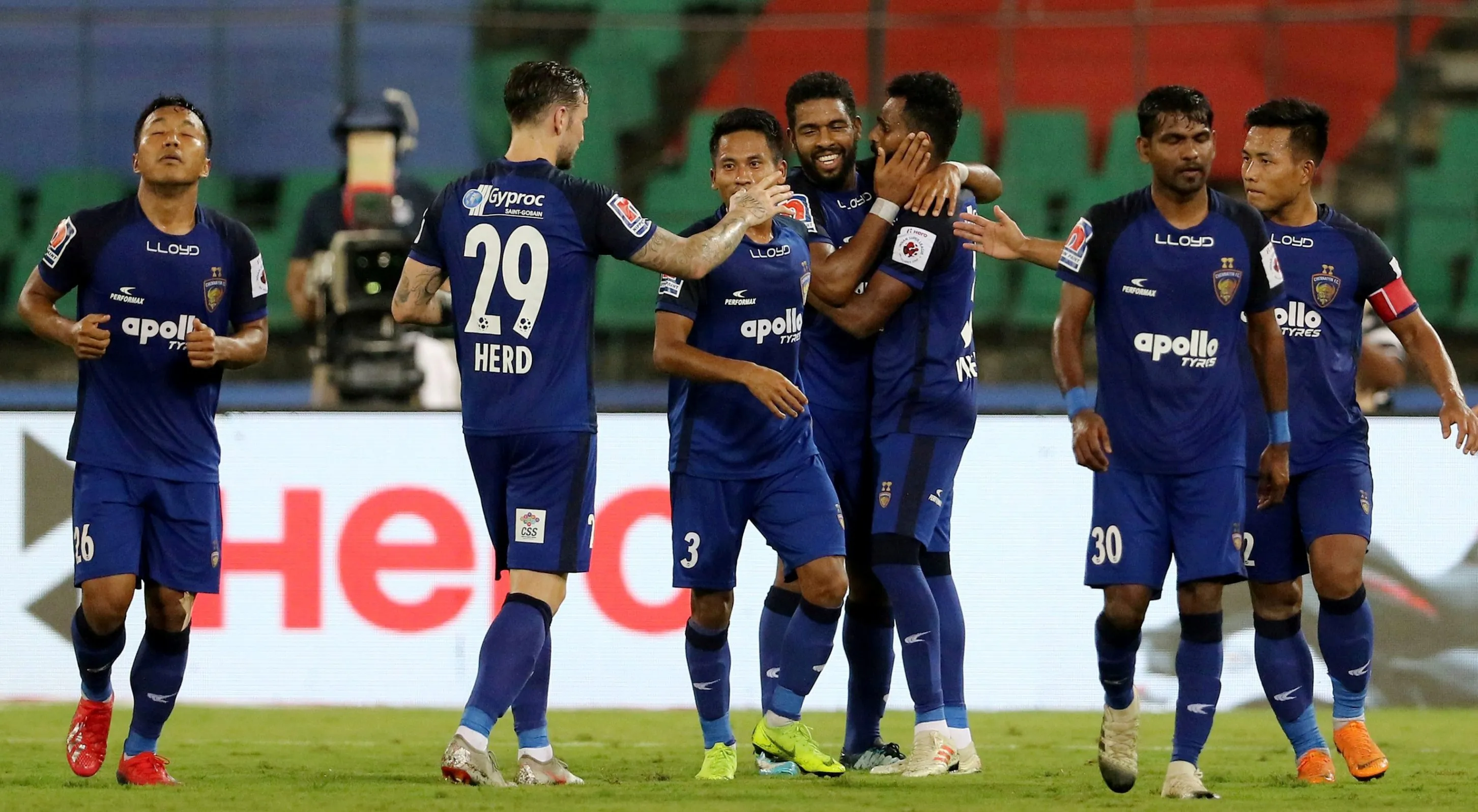 Hyderabad vs Chennaiyin FC - Sportz Point