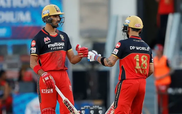 During the 111 runs partnership between Kohli and Paddikal | IPL 2021 points table | SportzPoint.com