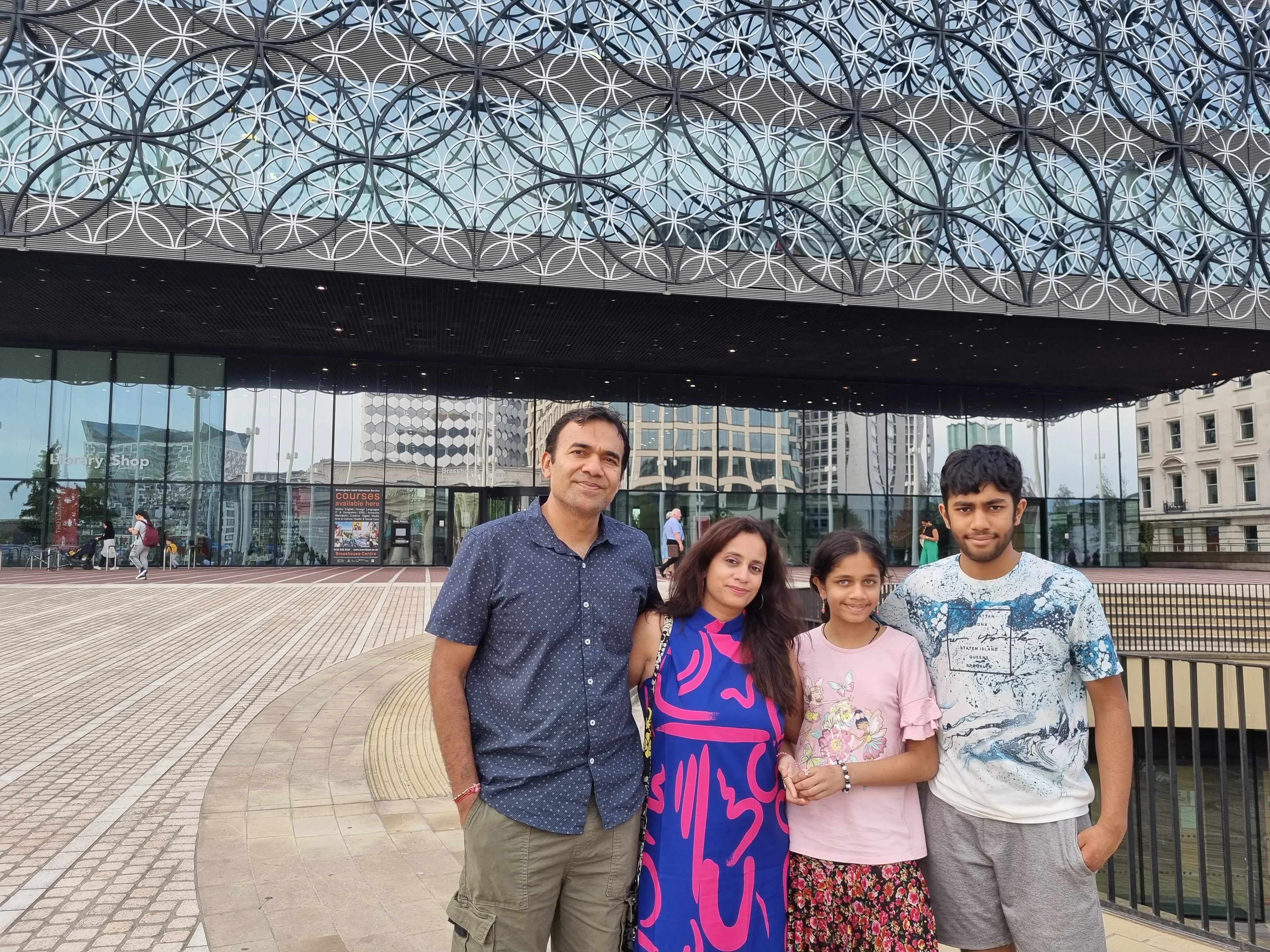 Hema Kala with Family