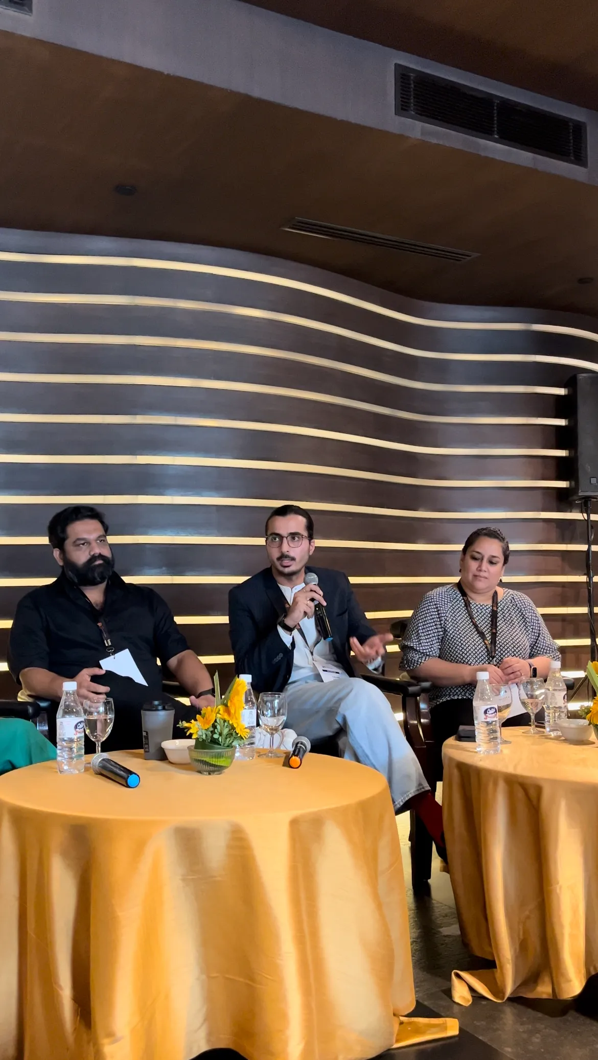 Sahil Pandita - At conference