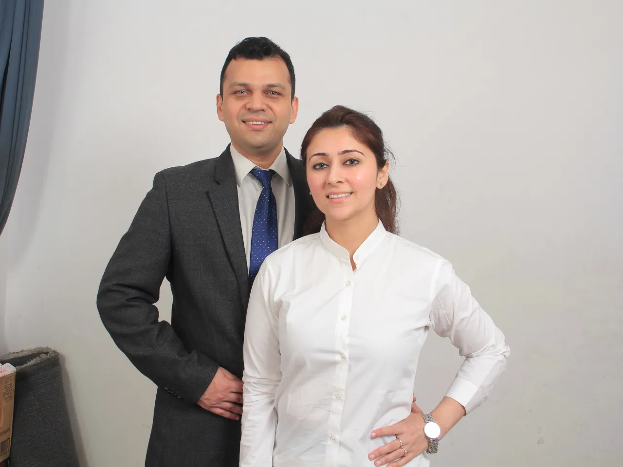  Dr. Sanjeet Shanker and Dr. Devanjali Soin, a dentist couple