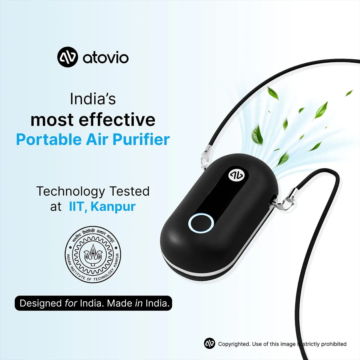 Atovio: India's Most Effective Portable Air Purifiers
