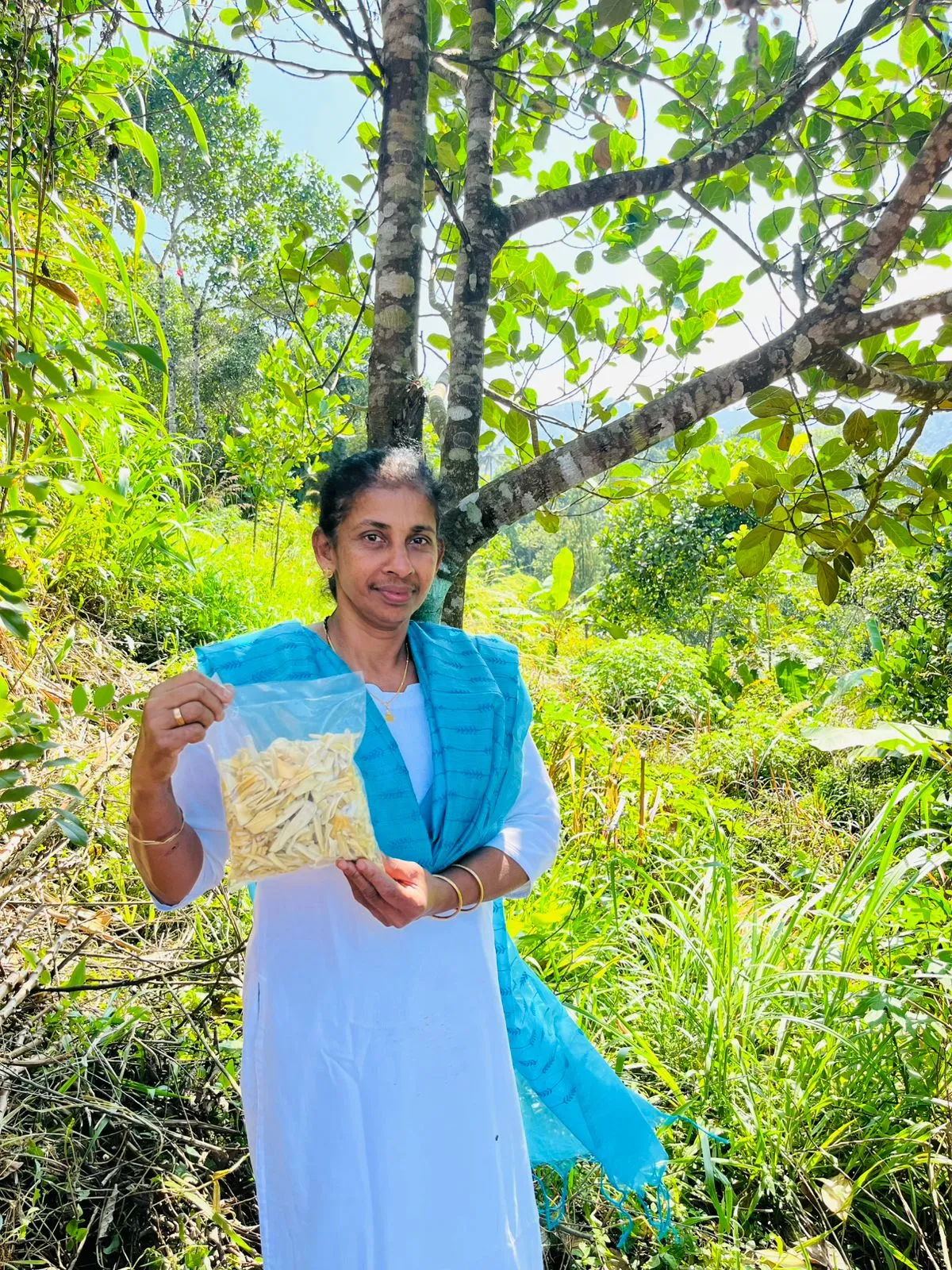 Rani Sunny with jackfruit products
