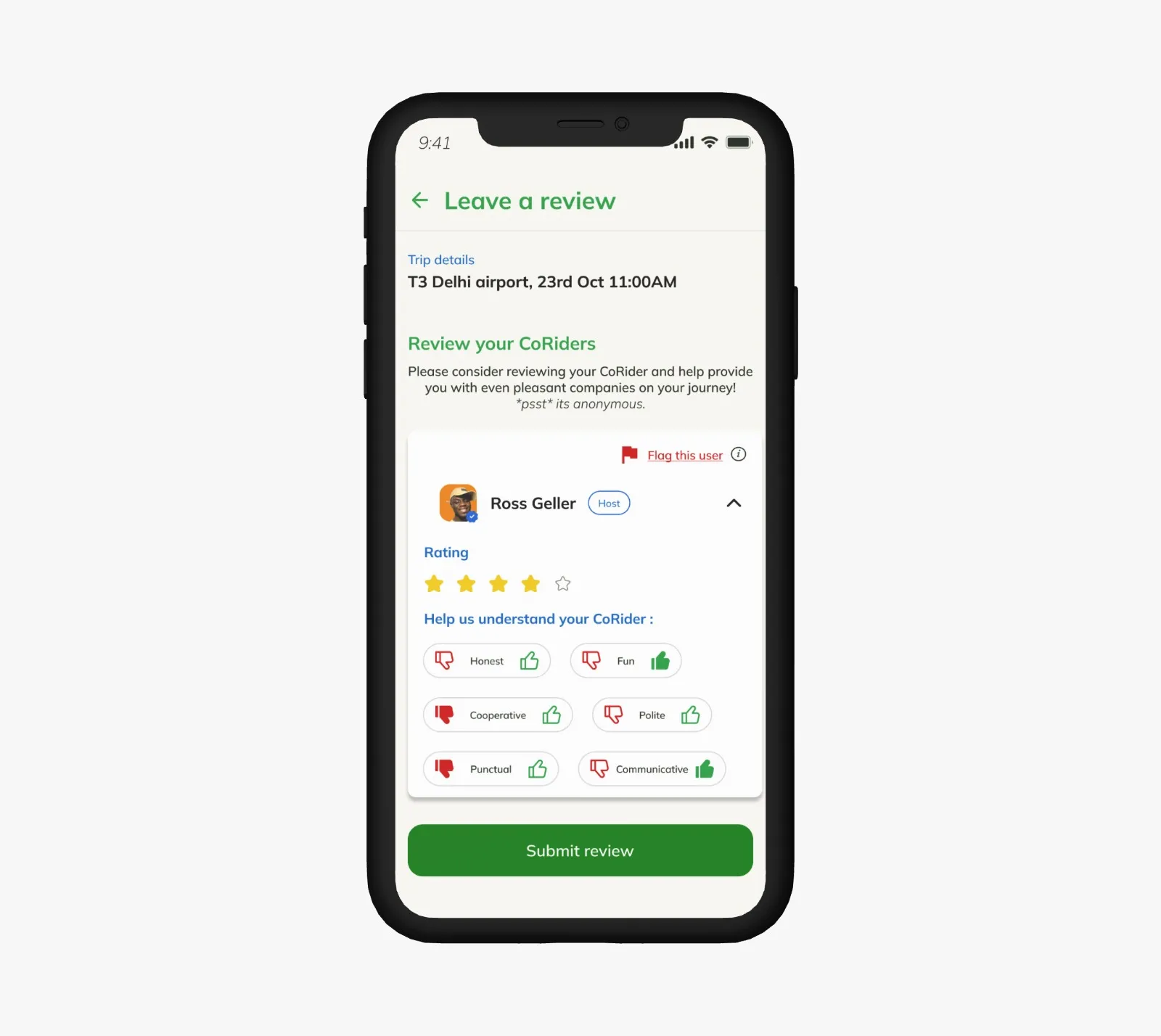 CoRider - Search. Connect. Go.