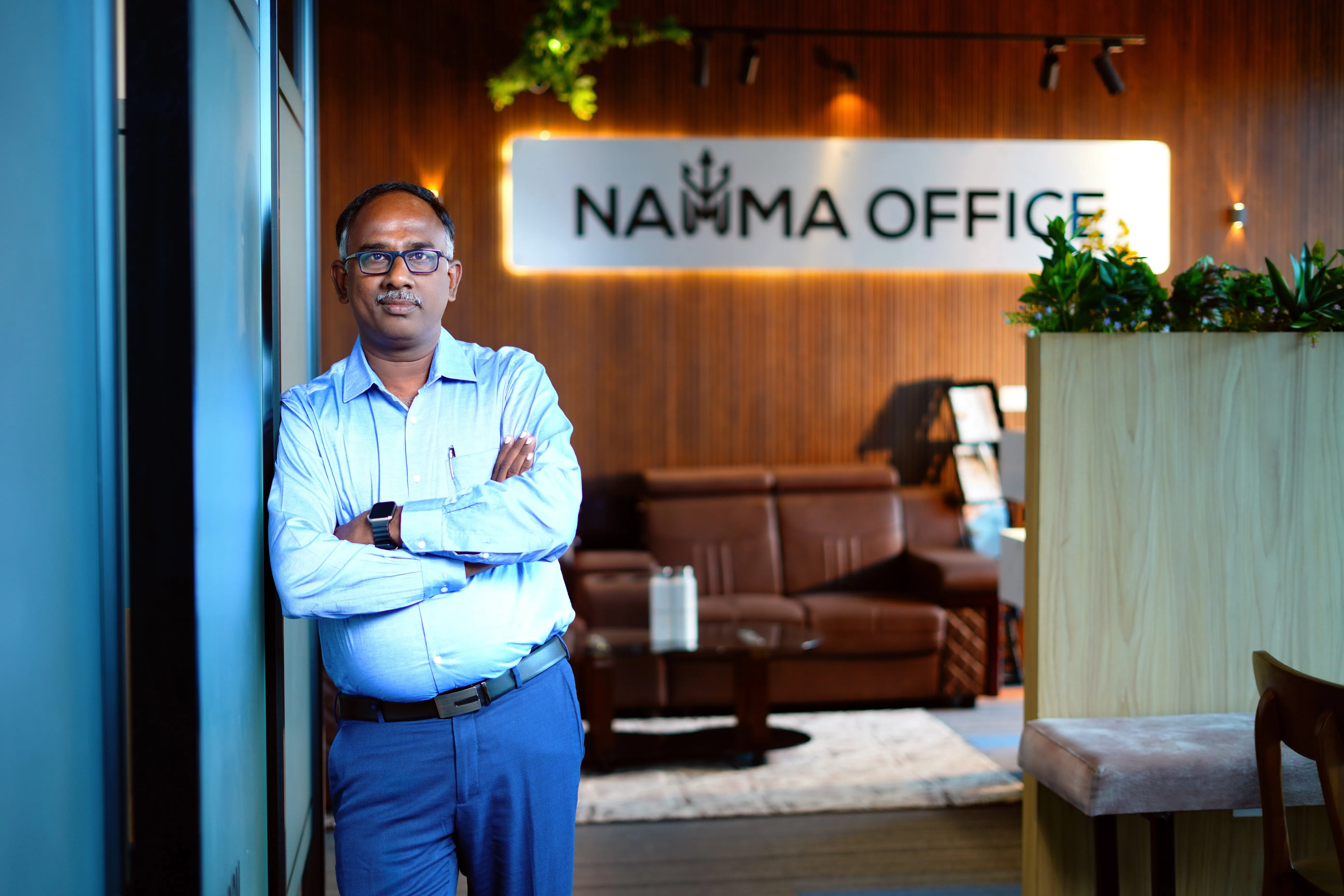 Kumaresh S, the co-founder & COO of Namma Office