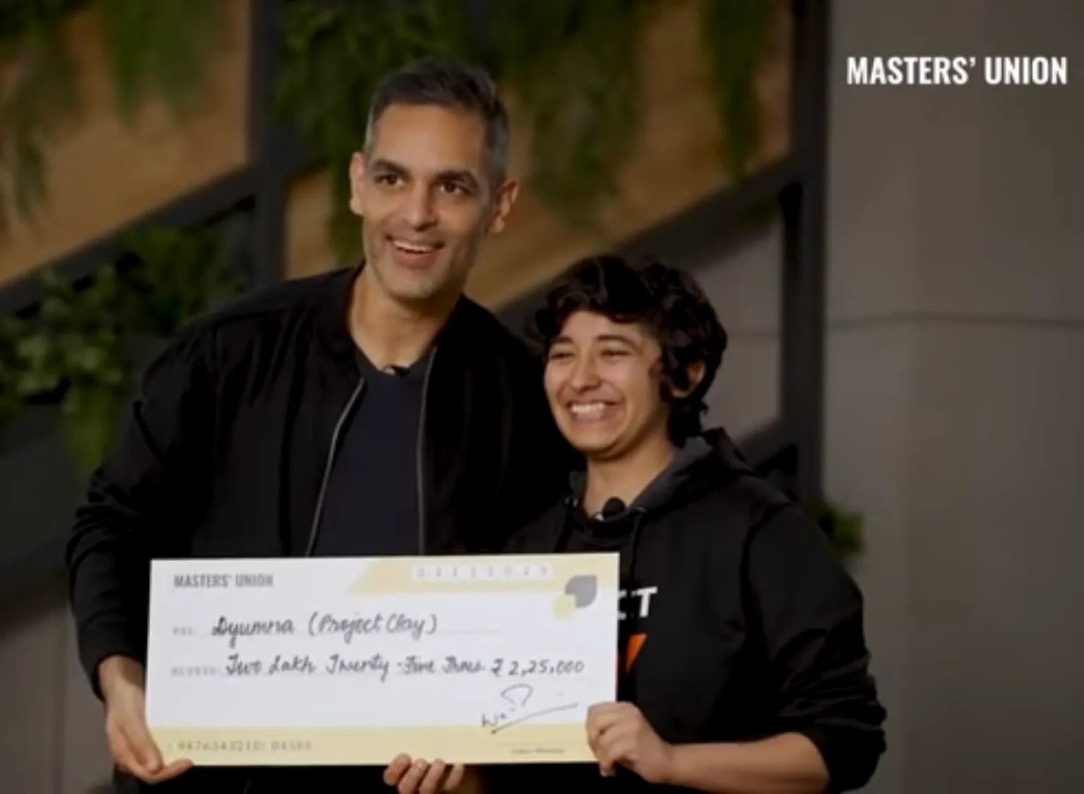 Dyumna Madan with Ankur Warikoo