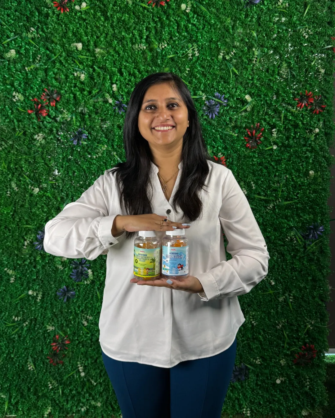 Riddhi Sharma With Products