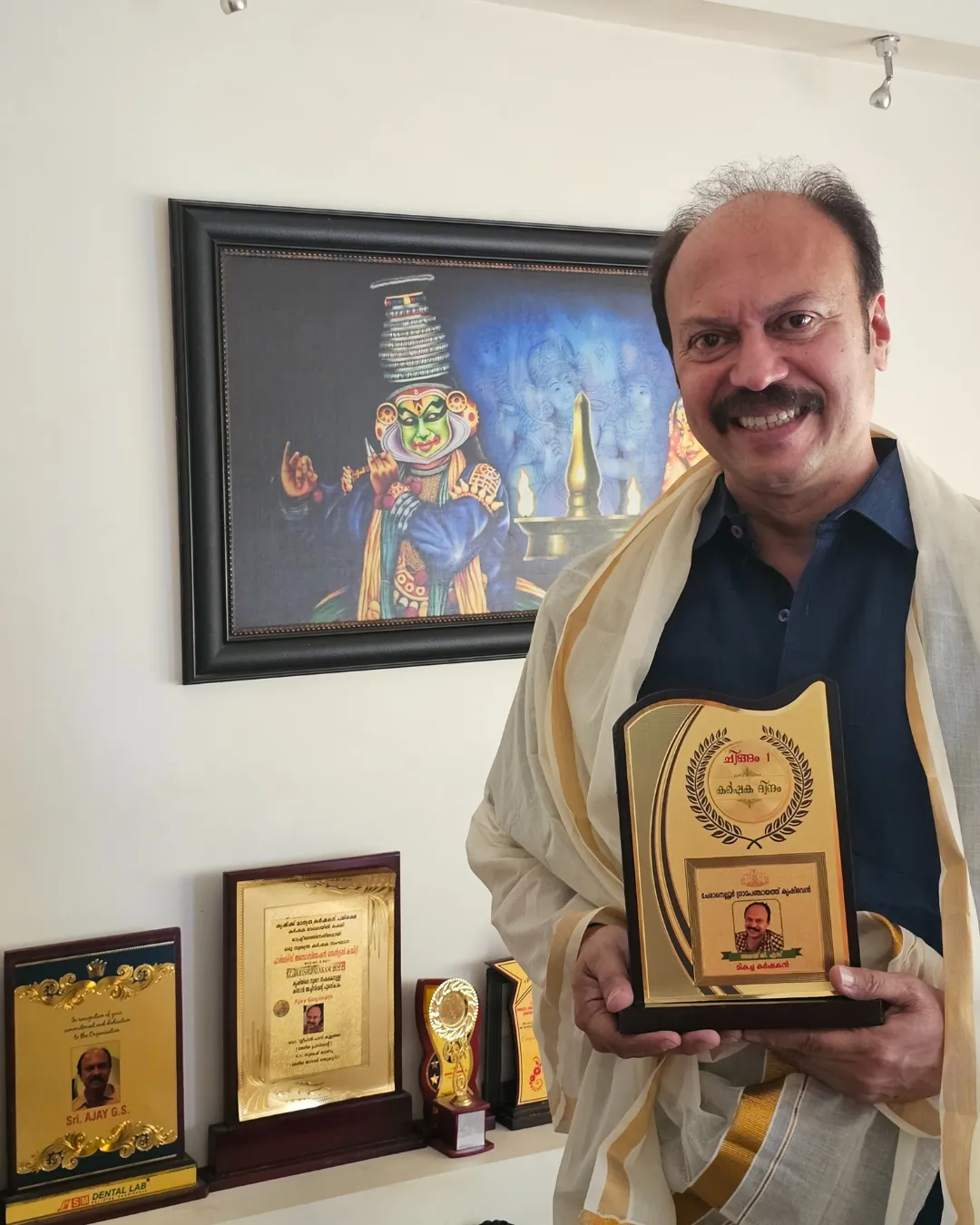 Ajay Gopinath With Awards