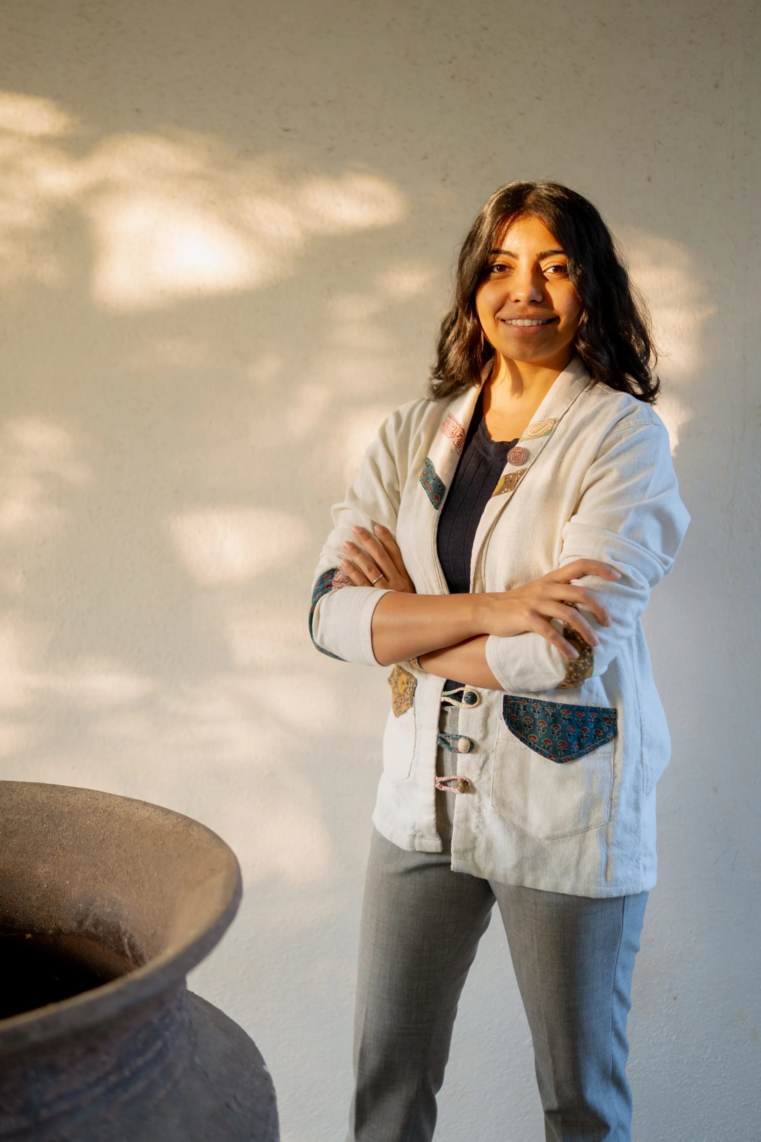 Aishwarya Lahariya, cofounder Jiwya in a Jiwya piece