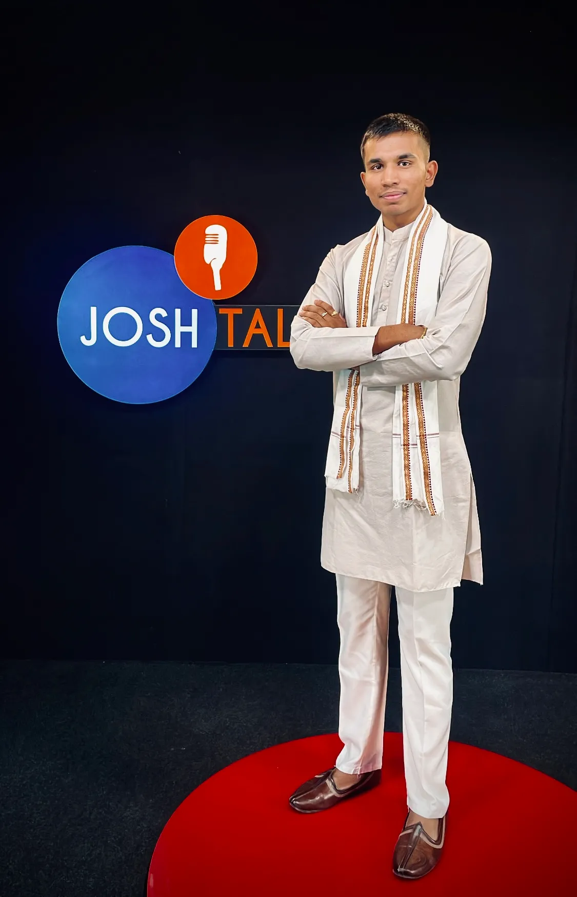Ansh Patidar at Josh Talks