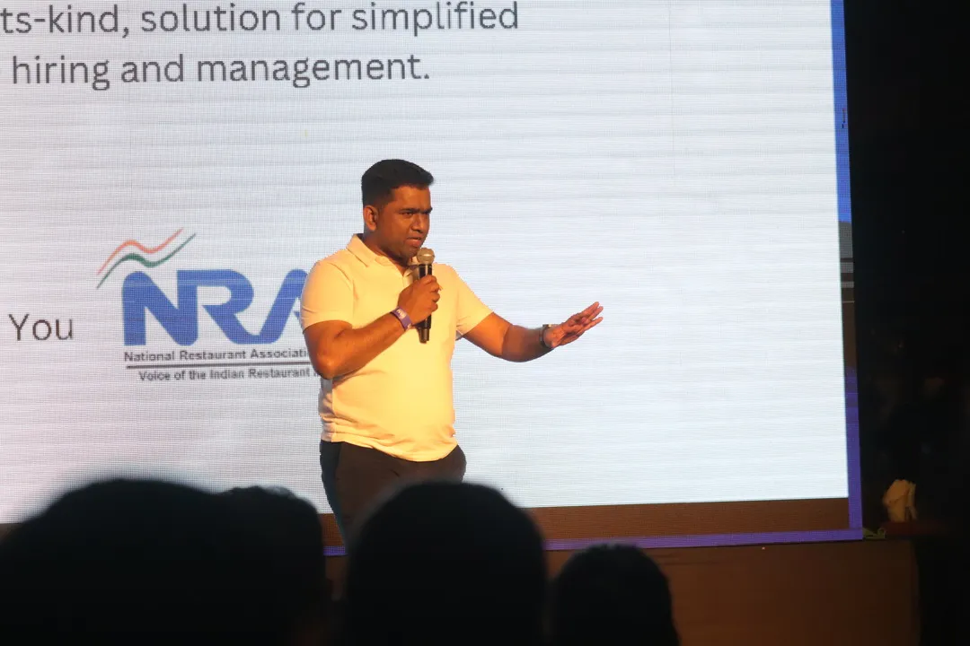 Antony Sebastian at NRAI Event 