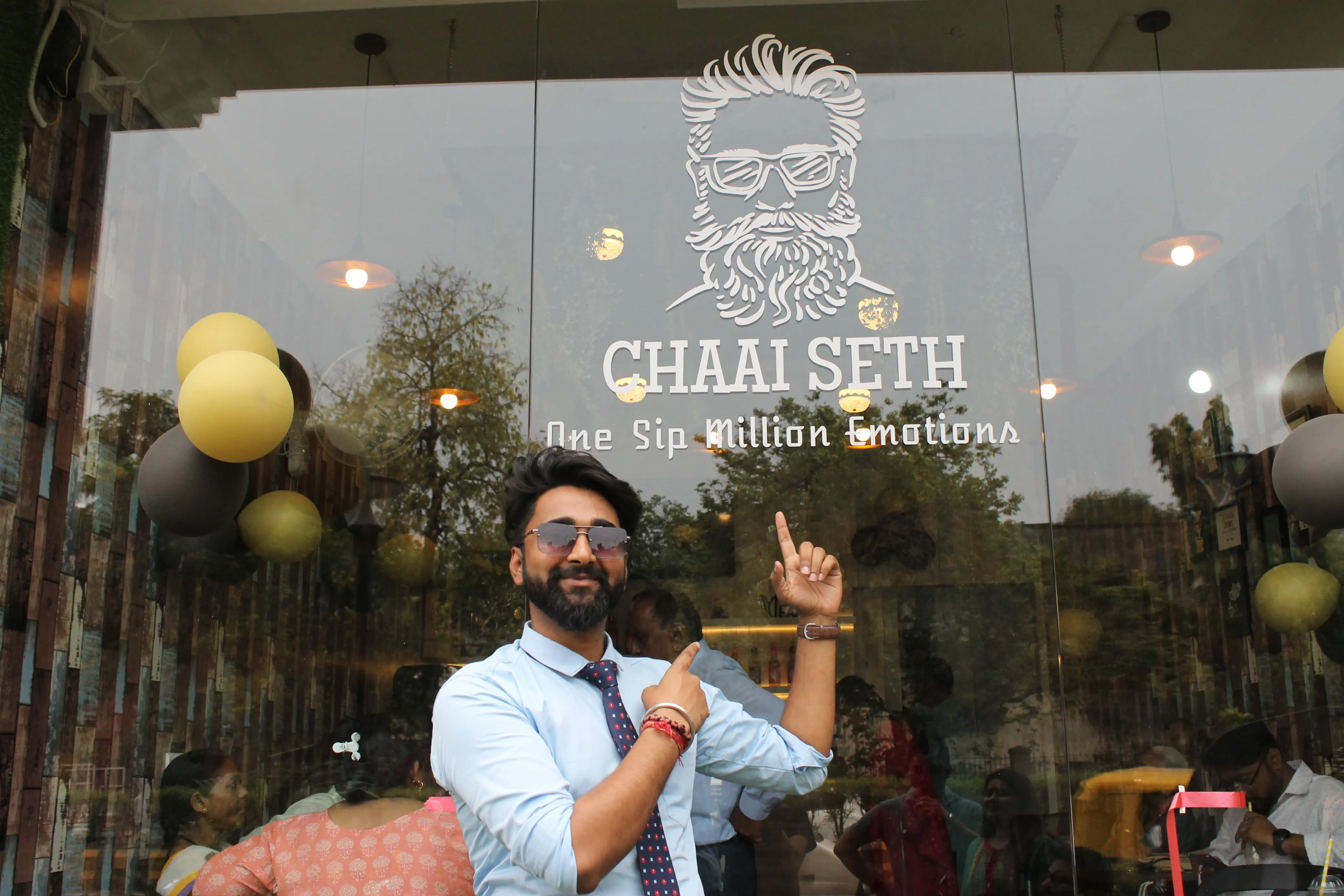 Arpit Raj at Chaai Seth Outlet