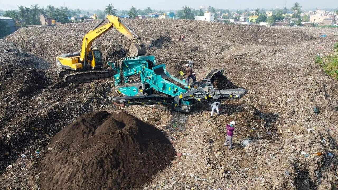 Waste Management Site Okhla