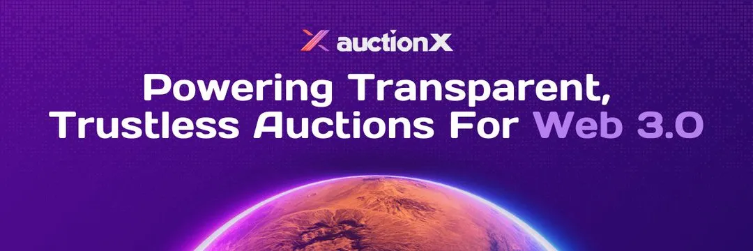 AuctionX banner